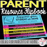 FREEBIE - Parent Resource Flipbook