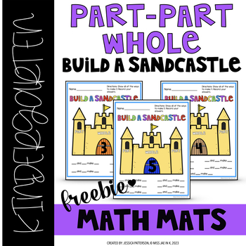 Preview of FREEBIE Part-Part-Whole Activity | Addition Activity | Math Mats