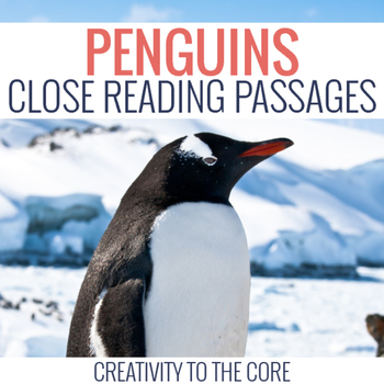 Preview of FREEBIE Penguin Close Read