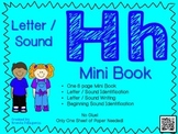 FREEBIE Phonics / Letter H Mini Book Craft