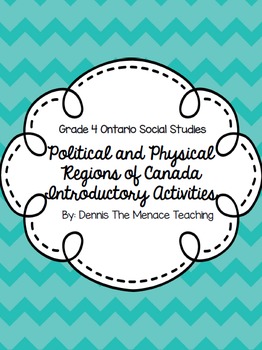Preview of FREEBIE- Physical and Political Regions of Canada Intro