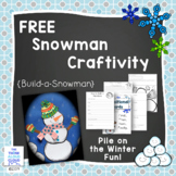 FREEBIE Informational Writing Organizer ~ Snowman Craft wi