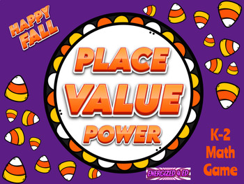 Preview of FREEBIE Place Value TASK CARDS- HALLOWEEN