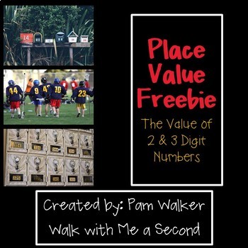 Preview of FREEBIE Place Value - The Value of 2 and 3 Digit Numbers