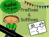 Prefix and Suffix Vocabulary Puzzles