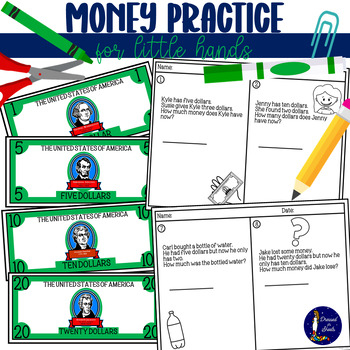 Preview of Money Practice for Little Hands
