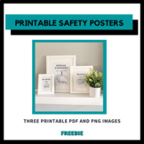 FREEBIE: Printable Safety Posters