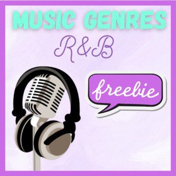 Preview of FREEBIE R&B Music - ANIMATED Google Slides!