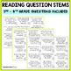 Test Prep "Answering Reading Test Questions" Sort by tarheelstate teacher