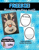 FREEBIE! Reindeer writing craft