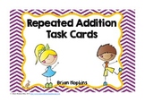 FREEBIE Repeated Addition Task Cards - Fish Theme