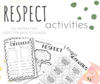 Preview of FREEBIE: Respect Activities