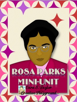 Preview of ~FREEBIE~ Rosa Parks Mini-Unit