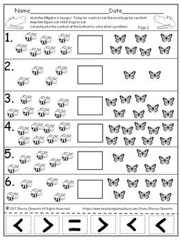 greater than less than equal to fractions worksheets