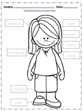 {FREEBIE} SAMPLE from Spanish Parts of the Body bundle