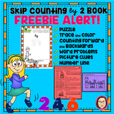 FREEBIE!! SKIP COUNTING by 2 BOOK PRINT and GO
