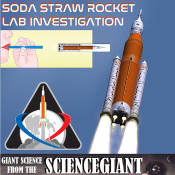 Preview of FREEBIE STEM ACTIVITY: Soda Straw Rocket Lab Investigation