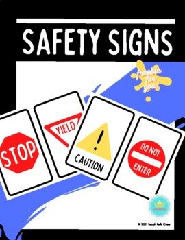 Preview of FREEBIE Safety Signs