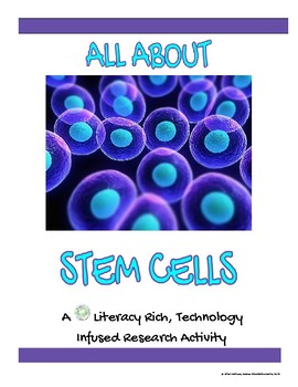 Preview of FREEBIE  -Science Interactive World - All About Stem Cells Research Activity