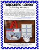 FREEBIE! Shopping Cards for Reading/Readers Workshop