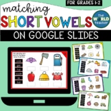 Matching SHORT Vowels on Google Slides