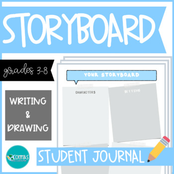 Preview of FREEBIE - Short Story Storyboarding Journal