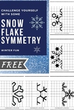 FREEBIE Snowflakes Symmetry - Winter Math Center