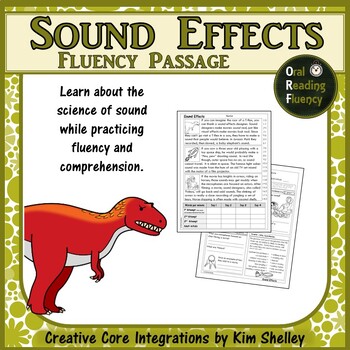 Preview of FREEBIE Sound Effects Fluency Passage