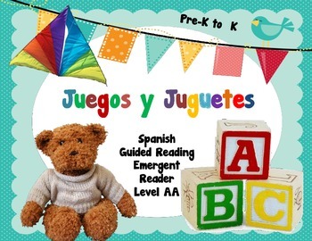 Preview of Spanish Guided Reading Toys and Games