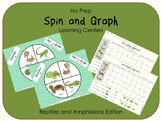 FREEBIE Spin and Graph No Prep - Reptiles and Amphibians (3 SETS)