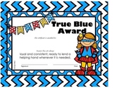 FREEBIE Student Award Certificate, reward, positive