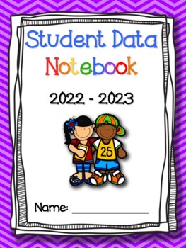 Preview of FREEBIE: Student Data Binder Covers
