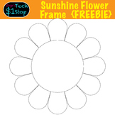 FREEBIE * Sunshine Flower Frame Craft * Summer * Spring * Garden