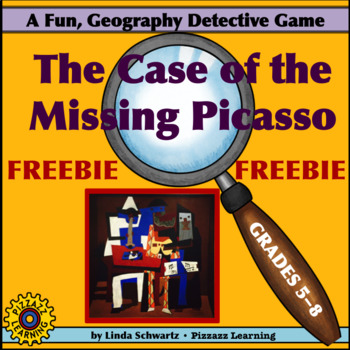 Preview of FREEBIE! THE CASE OF THE MISSING PICASSO   • GRADES 5–8
