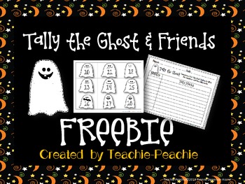 FREEBIE-Tally the Ghost and Friends! by Yvonne Denerson-Horne Teachie ...