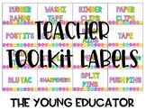 FREEBIE*** Teacher ToolKit Labels