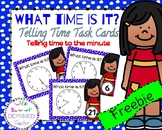 FREEBIE! Telling Time Task Cards