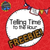 Telling Time to the Hour FREEBIE