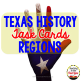 Texas Regions Task Cards - Texas History Activity - 4th Gr