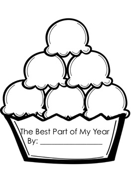 FREEBIE: The Best Part of My Year Ice Cream Sundae Open House Project
