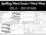 FREEBIE - Unit 1 - CKLA - 2nd Grade - Spelling Cards & Word Work