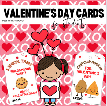 FREEBIE: Valentine's Day Cards for Students by Tales of Patty Pepper