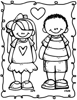 FREEBIE: Valentine's Day Coloring Pages by Miss Spedventures | TpT