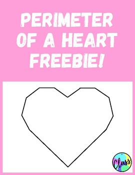 Preview of FREEBIE Valentines Day | Perimeter of a Heart