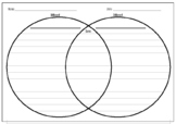 FREEBIE! Venn Diagram - Compare and contrast Differentiated