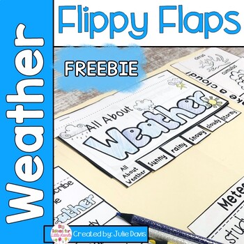 Preview of FREEBIE Weather Kindergarten Science Activities with Chart and Graph
