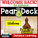 FREEBIE: Welcome Back First Day of  School Goals for Googl