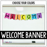 Welcome Pennant Banner Printable - Classroom Decor