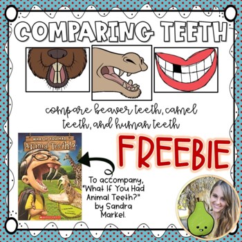 FREEBIE | Comparing Teeth | Supplement for 