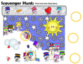 FREEBIE:  Winter Scavenger Hunt (Look & Find)